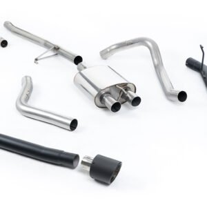 Jeep Gladiator 3.6 V6 – escape cat-back con salida trasera con salidas JET-115 de carbono