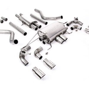 Land Rover Defender 110 5.0 V8 (NAS modelos sin GPF) – cat-back con válvulas sistema con salidas pulidas – resonado