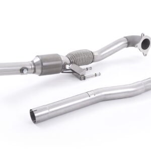 Gran diámetro con cuerpo de fundición Downpipe con catalizador de competición (para Milltek cat-back) (Audi/Seat/Skoda/VW)