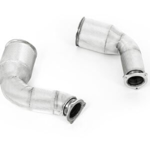 Audi RS4 / Audi RS5 – Downpipe de gran diámetro y supresor de catalizador (Audi B9 RS4/RS5)