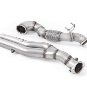 Audi RS3 / Audi RSQ3 / Audi TT Mk3 – Downpipe de gran diámetro con supresor de catalizador (Audi RS3 8V+8Y/RSQ3/TTRS MK3)