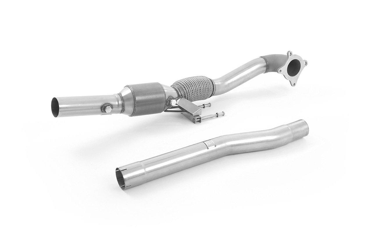 Downpipe de gran diámetro con HJS de alto flujo catalizador deportivo (para Milltek cat-back) (Audi/Seat/Skoda/VW)