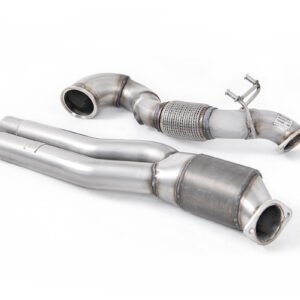 Downpipe de gran diámetro con catalizador deportivo de alto flujo – para todos los escapes (Audi RS3 8V/8Y/TTRS MK3)