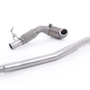 Downpipe de gran diámetro con catalizador deportivo de alto flujo – para el escape original cat-back (Audi/Seat/VW)