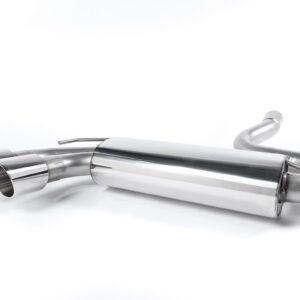 Audi Coupé UR Quattro 10V – resonado (sonido más discreto) escape desde el downpipe sistema de escape con pulidas original-estilo salidas