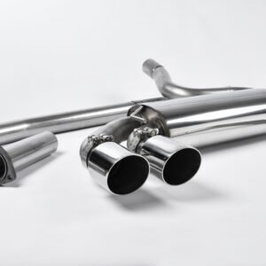 Audi Coupé UR Quattro 10V – no resonado (sonido más intenso) escape desde el downpipe sistema de escape con pulidas original-estilo salidas