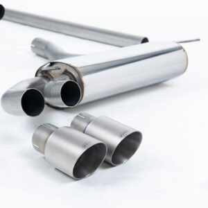 Audi Coupé UR Quattro 10V – no resonado (sonido más intenso) escape desde el downpipe sistema de escape con titanio original-estilo salidas