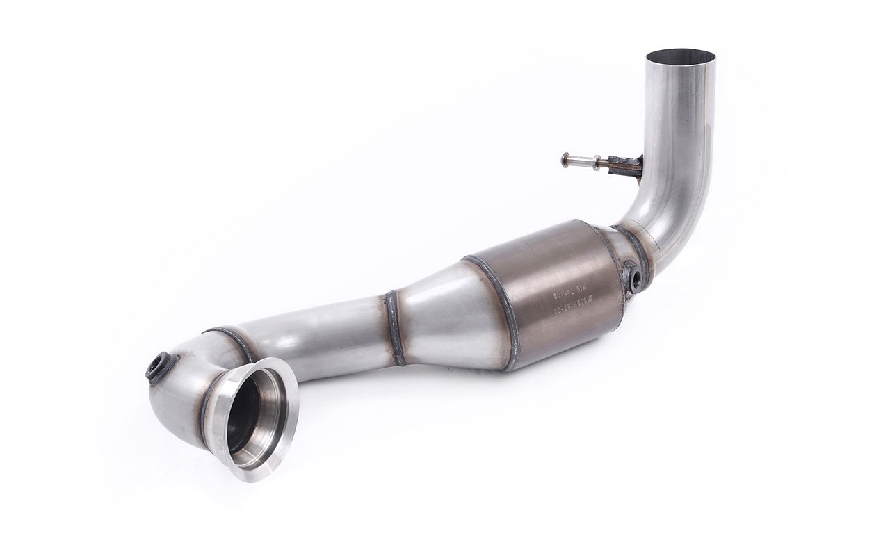 Mercedes A45 AMG W176 – Downpipe de gran diámetro con catalizador deportivo de alto flujo (para Milltek cat-back)