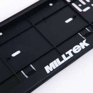 Juego de dos portamatrículas Milltek