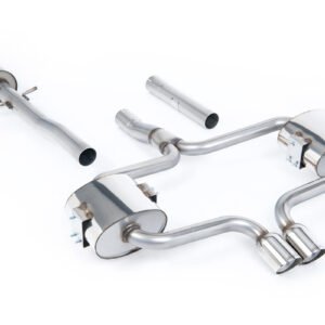 Mini Cooper S R52 – Escape cat-back resonado (sonido más discreto) con salidas pulidas