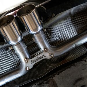 Mini Cooper S R53 – escape cat-back resonado (sonido más discreto) con salidas pulidas