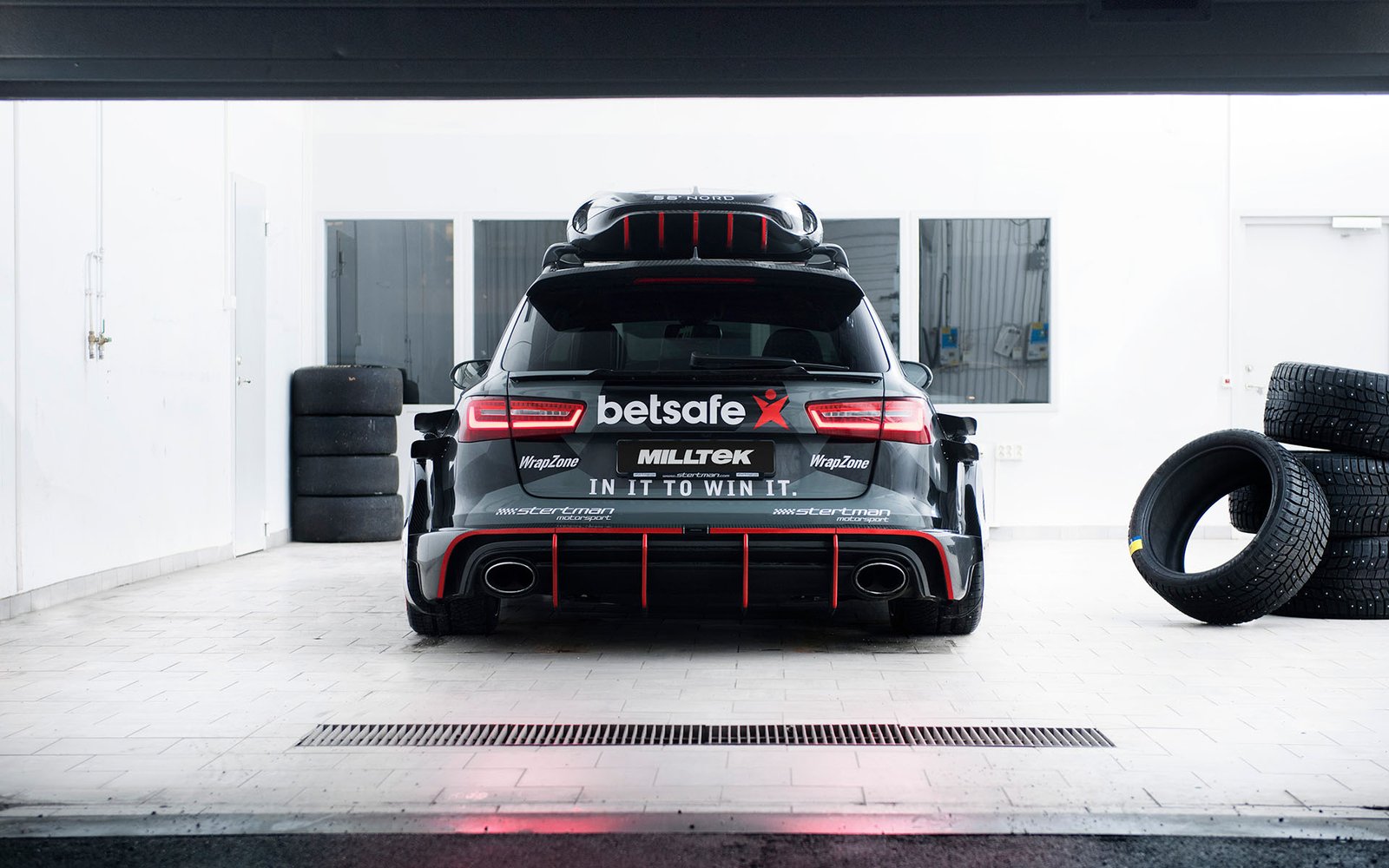 Audi RS6/RS7 C7 – sistema de escape completo no resonado (sonido más intenso) con supresor de catalizador – con salidas originales