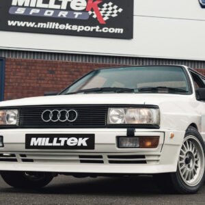 Audi Coupé UR Quattro 10V – no resonado (sonido más intenso) escape desde el downpipe sistema de escape con titanio original-estilo salidas