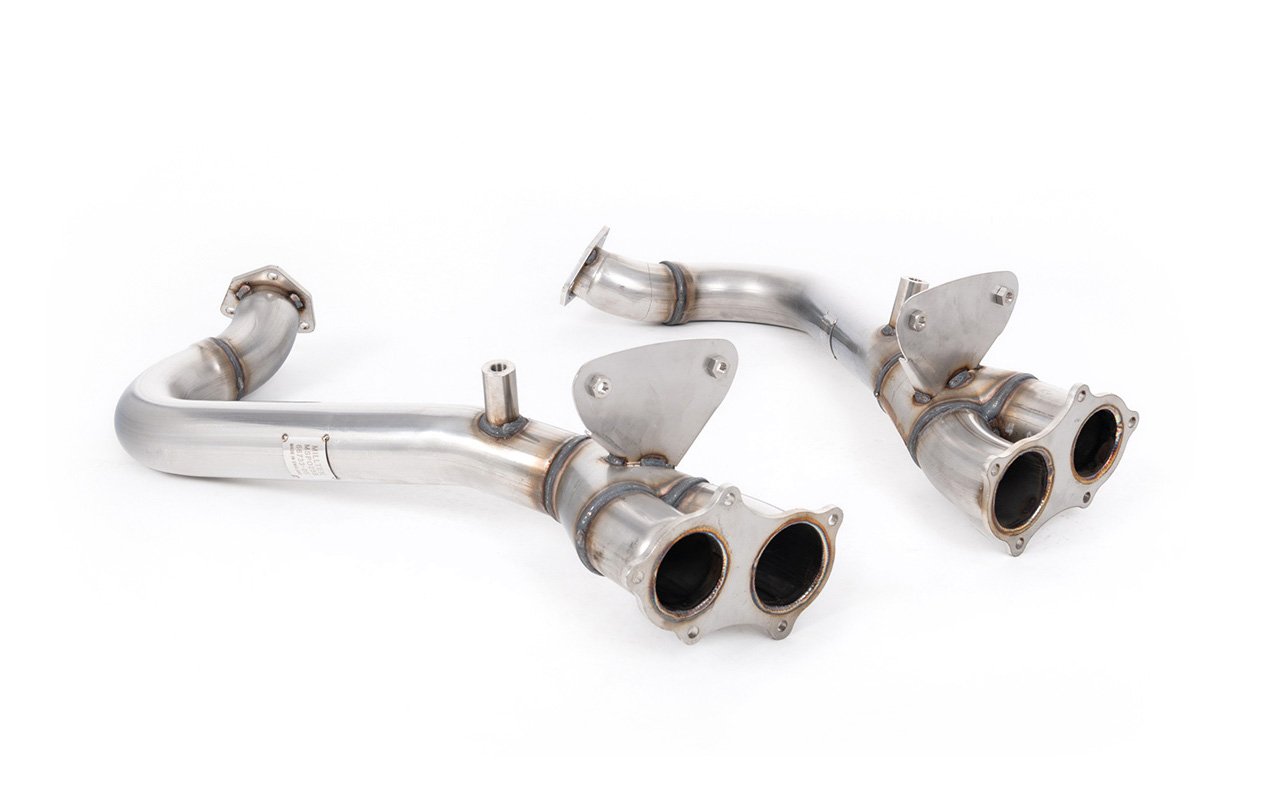 Porsche 718 GTS/GT4 4.0 Boxter/Cayman (modelos con GPF) – supresor de GPF/OPF – compatible con original y Milltek Sport escape desde OPF sistemas