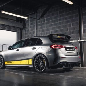 Mercedes A35 AMG W177 carrocería compacta (modelos con GPF) – cuatro salidas negras Cerakote