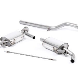 Renault Clio 200 (Inc. Cup) – Escape cat-back no resonado (sonido más intenso) – con salidas originales