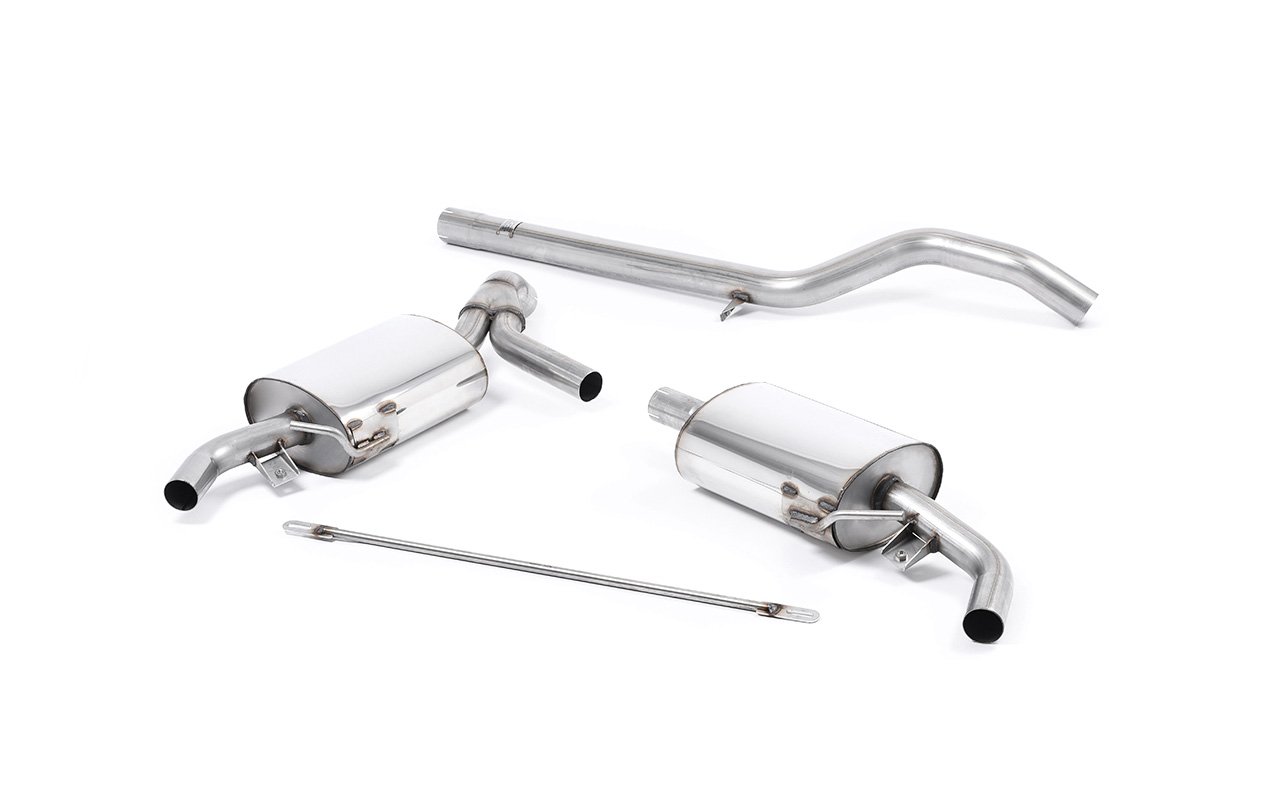Renault Clio 200 (Inc. Cup) – Escape cat-back no resonado (sonido más intenso) – con salidas originales