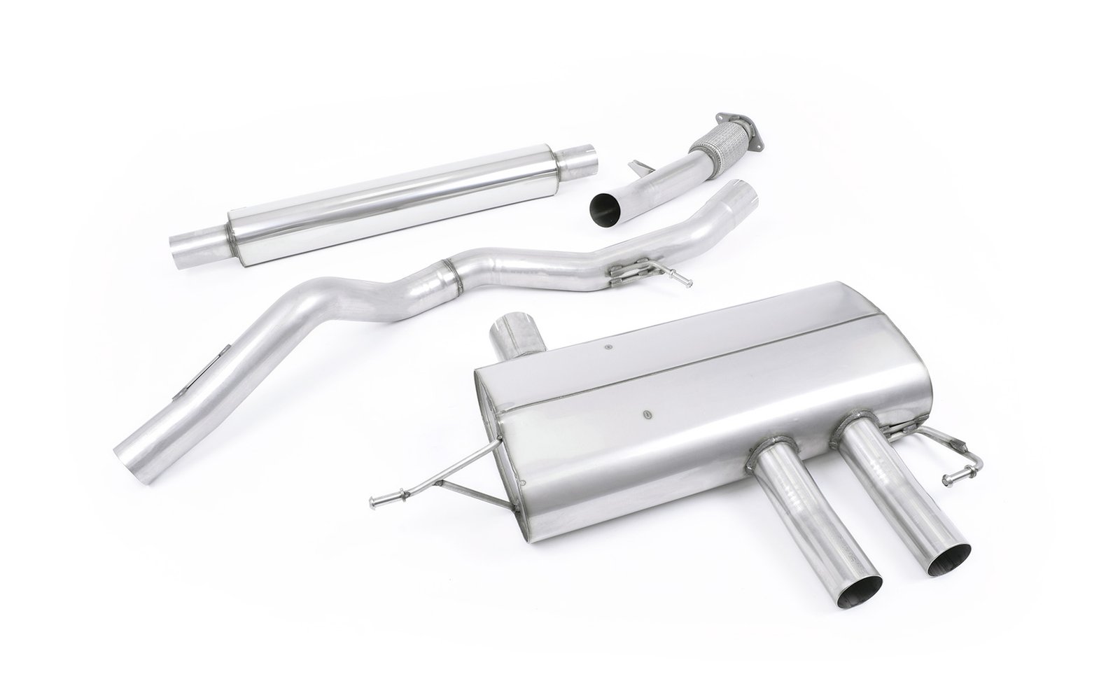 Renault Megane Renaultsport 280 (modelos sin GPF) – Escape cat-back resonado – con salidas originales