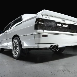 Audi Coupé UR Quattro 20V – resonado escape desde el downpipe sistema de escape