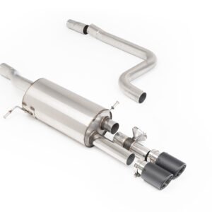 Ford Fiesta MK8 ST 1.5 (Pre Sept 2020) – Resonated GPF/OPF Back Exhaust System with Carbon Jet-90 Trims