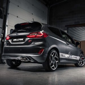 Ford Fiesta MK8 ST 1.5 (anterior a septiembre de 2020) – escape desde OPF/GPF resonado con salidas GT-90 de titanio