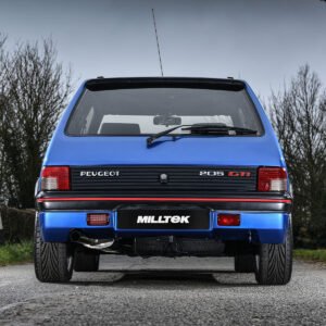Peugeot 205 GTi (modelos sin catalizador) – resonado escape desde el colector