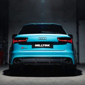 Audi RS6/RS7 C7 – Escape cat-back resonado (sonido más discreto) – con salidas originales
