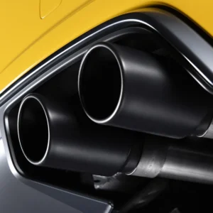 Audi TTS MK3 – Escape cat-back resonado (sonido más discreto) con salidas ovaladas negras Cerakote