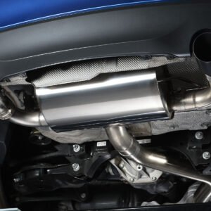 BMW Serie 2 – Escape cat-back resonado (sonido más discreto) con salidas negras Cerakote