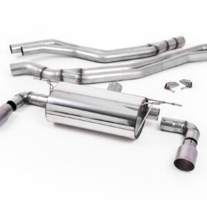 BMW F20/21 M140i (sin OPF) – Escape cat-back resonado (sonido más discreto) con salidas GT-90 de titanio