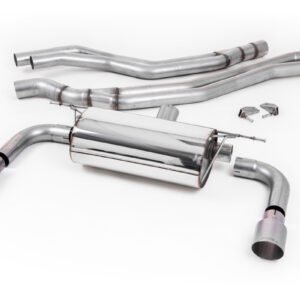 BMW Serie 2 – Escape cat-back resonado (sonido más discreto) con salidas GT-90 de titanio