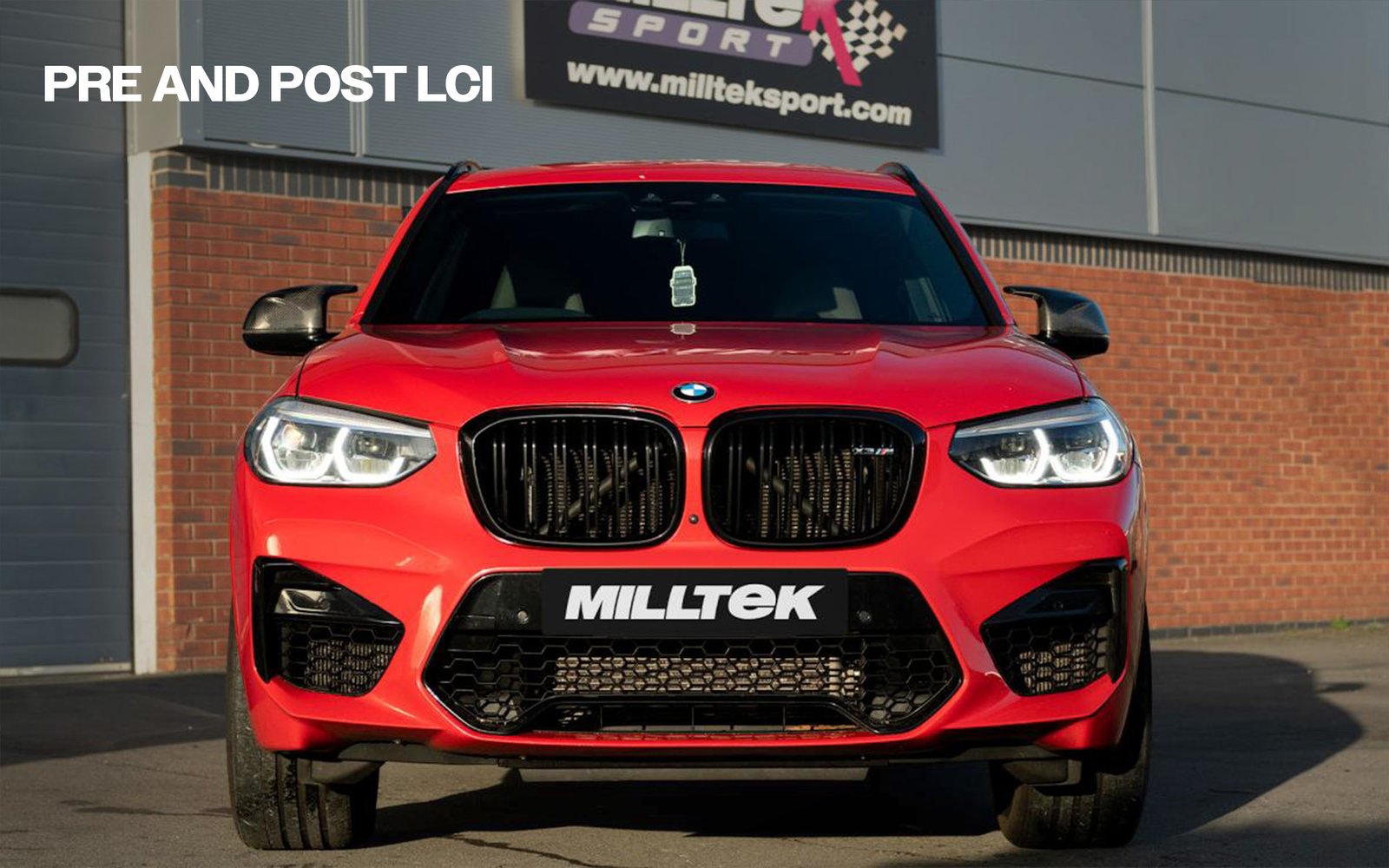 BMW X3 G01 S58 pre-LCI (con GPF) – resonado (sonido más discreto) Downpipe Back sistema de escape con salidas GT-115 negras Cerakote