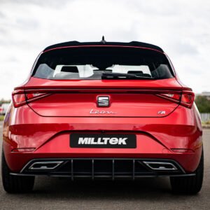 Seat Leon FR 1.5 eTDSI MK4 (modelos con GPF) – escape desde el filtro de partículas resonado (sonido más discreto) con Downturn salidas