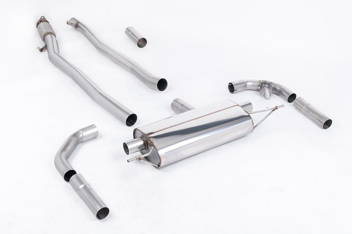 Mercedes A35 AMG (Non GPF Models) – Resonated & Valved Cat-Back Exhaust – Uses OE Trims