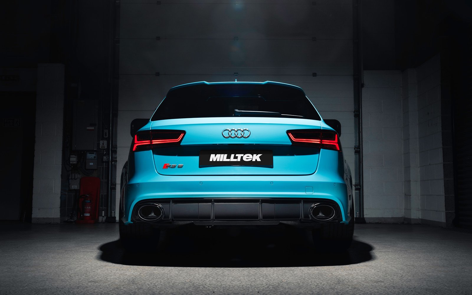 Audi RS6 C7 – Road+ escape cat-back – compatible con el escape original salidas