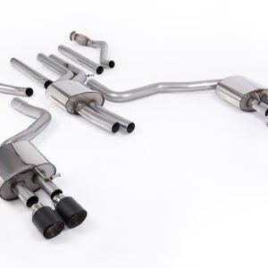 Audi A6 3.0 TFSI C7.5 – Resonated Cat Back with Carbon Trims