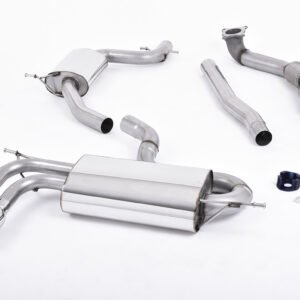 Audi A3 1.8 TSI – Turbo-Back Exhaust System with Hi-Flow Sports Catalyst and Polished Trims