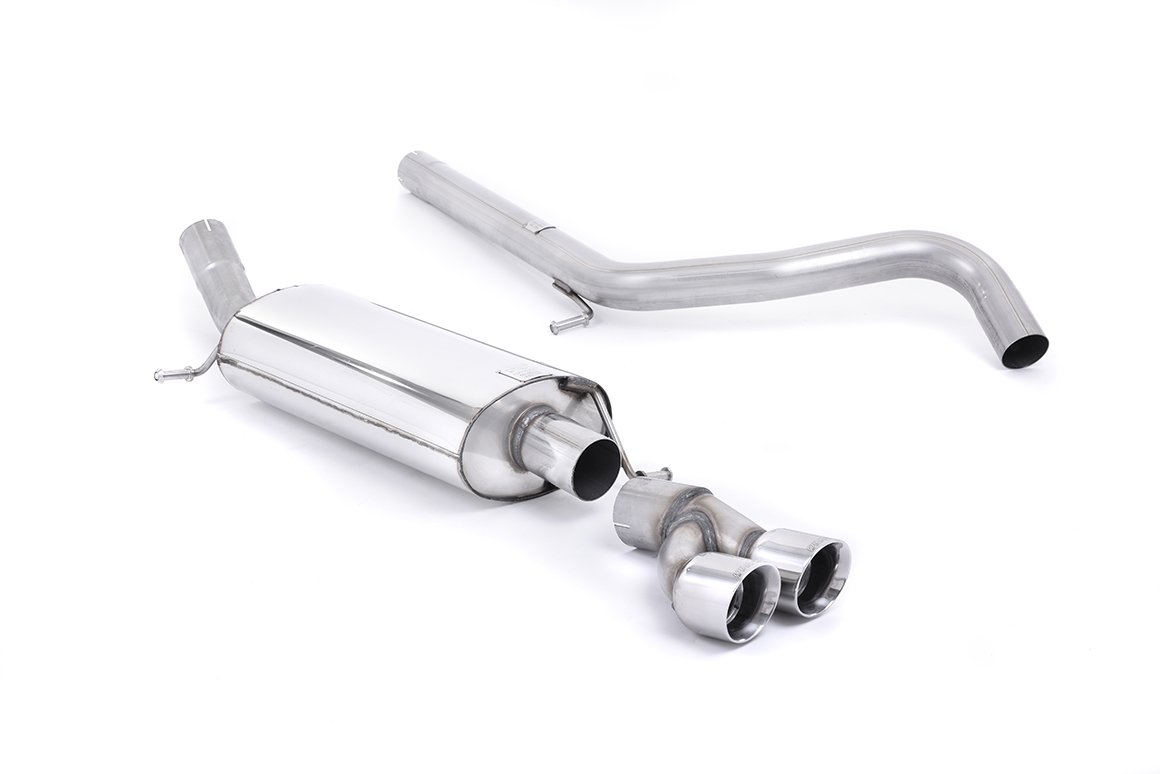 Audi A1 1.4 TFSI – Non-Resonated (Louder) Cat-Back Exhaust System with Polished Trims