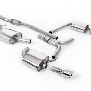 Audi A5 2.0 B8 (Multitronic) – Cat-Back Exhaust System with Duel Outlet Polished Trims