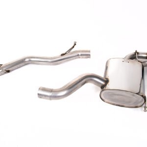 Audi S3 8P 3-door – Non-Resonated (Louder) Cat-Back Exhaust System with Ceramic Black Tips