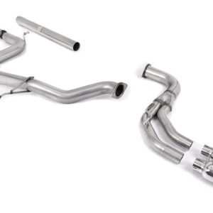 Audi A3 2.0 TDI MQB – Non-Resonated (Louder) Cat-Back Exhaust System with Polished Trims