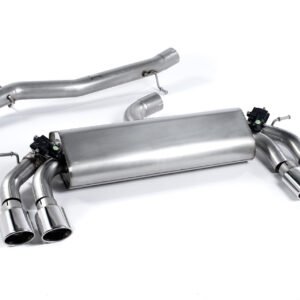 Audi S3 8V.2 – Non-Resonated (Louder) Cat-Back Exhaust System with Quad Oval Polished Trims