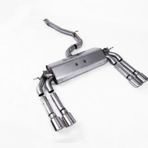 Audi S3 8V.2 – Non-Resonated (Louder) Cat-Back Exhaust System with Quad Oval Polished Trims
