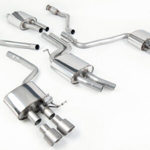Audi SQ5 Supercharged – Cat-Back Exhaust System with Quad Titanium Trims