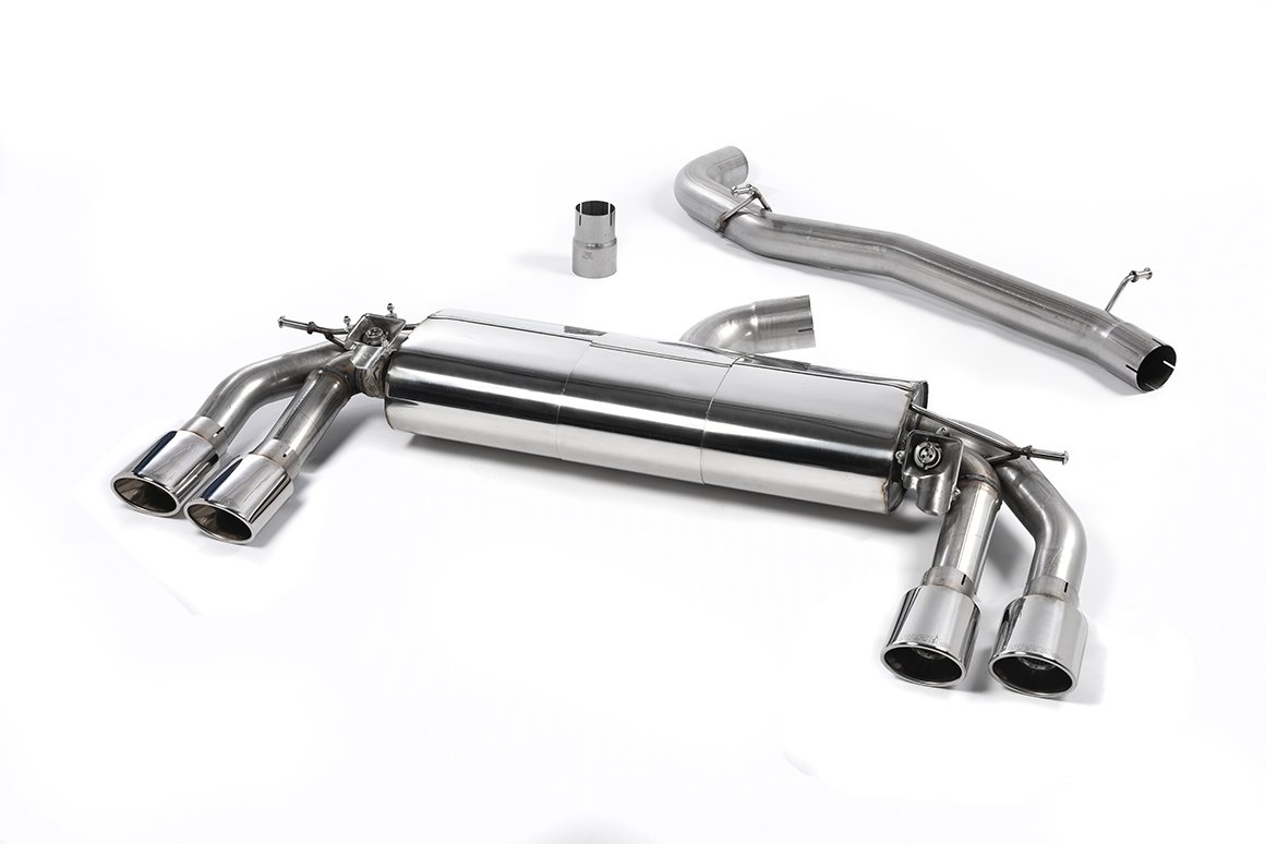 Audi TTS MK3 – Non-Resonated (Louder) Cat-Back Exhaust System with Polished Oval Tips