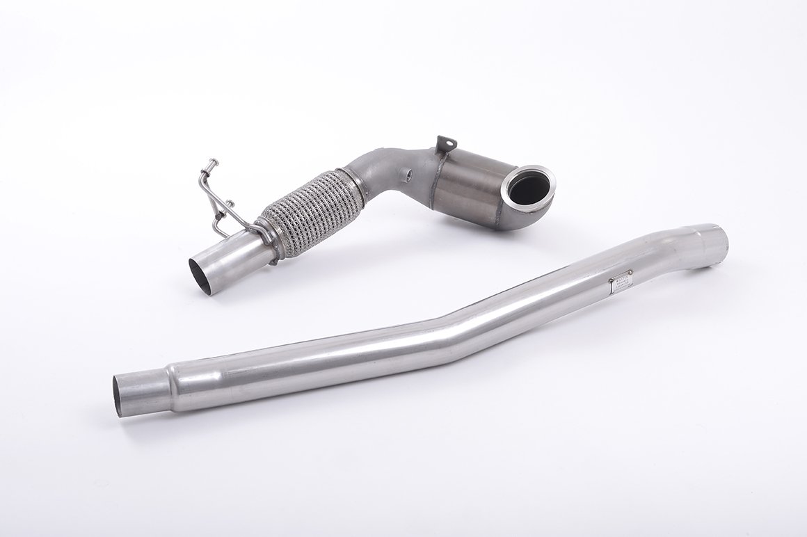 Audi TTS MK3 modelos sin GPF – Downpipe fundido de acero inoxidable con catalizador Race (para cat-back OE)