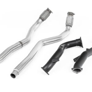 Large Bore Downpipes with Catalyst Bypass Pipes For OE Cat-Back (Audi C7 RS6/RS7/S6/S7)