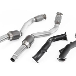 Large Bore Downpipes with Hi-Flow Sports Catalysts For OE Cat-Back (Audi C7 RS6/RS7/S6/S7)