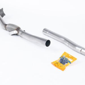 Audi TTS MK2 Quattro – Stainless Steel Cast Large Bore Downpipe with Catalyst Delete (For Milltek 2.75″ Cat-Back)
