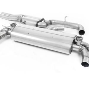 Audi RS3 8V Facelift – Resonated (Quieter) Cat-Back Exhaust System with Polished Oval Trims